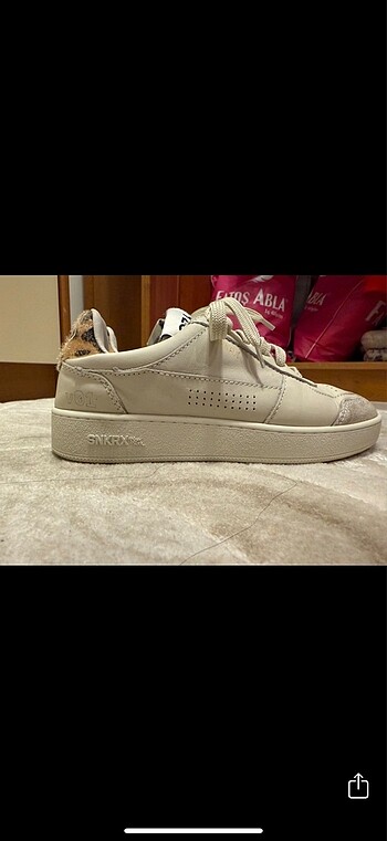 36 Beden ten rengi Renk Bonheur sneaker