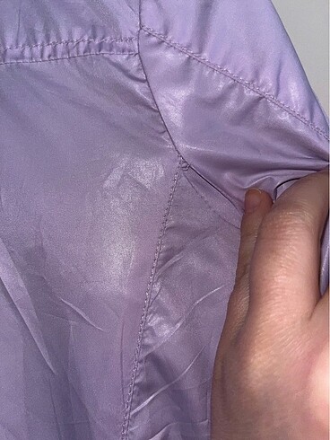 l Beden mor Renk #benetton #yağmurluk