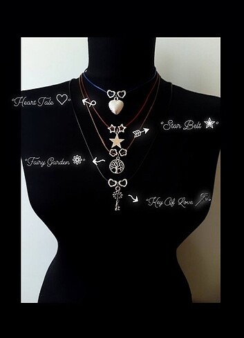 AESTHETİC & GOTHİC NECKLACES