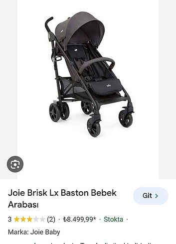 Joie bebek arabasi