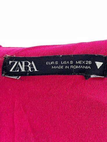 s Beden pembe Renk Zara Kısa Elbise %70 İndirimli.