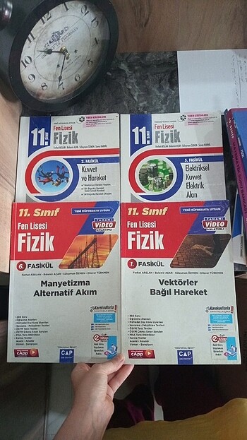 Çap yayınları 11. Sınıf fizik fasikülleri