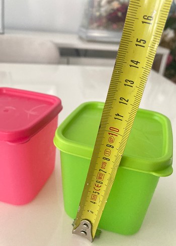 Beden Renkli Plastik Saklama Kapları