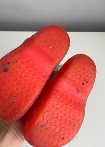 Kız Çocuk Pembe Kaydırmaz Terlik - Görsel 4