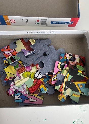 Disney Junior Mickey 80 Parça Renkli Çocuk Puzzle - Görsel 5