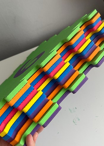 Renkli Çocuk Oyun Matı Sayı - Görsel 2