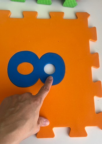 Renkli Çocuk Oyun Matı Sayı - Görsel 6