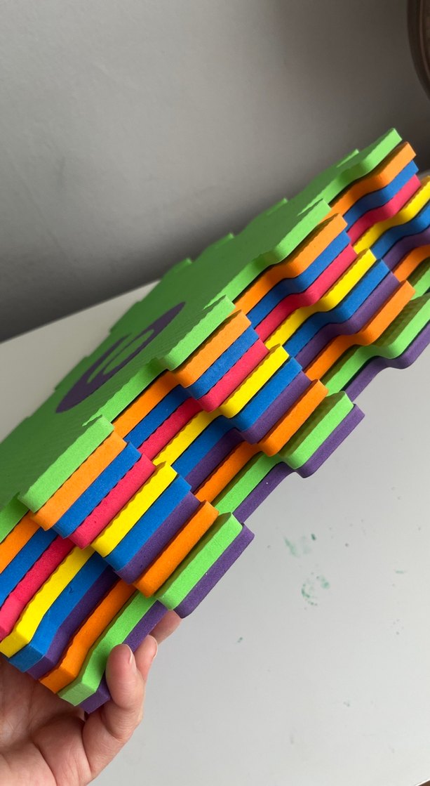 Renkli Çocuk Oyun Matı Sayı - Görsel 2