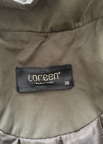 Yesi Suni Kürk Detaylı Uzun Kadın Mont - Görsel 4