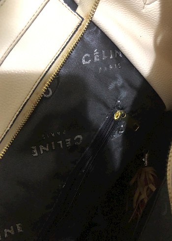 Alexandre de Paris Celine Çok Renkli Deri Fermuarlı Kadın Çanta