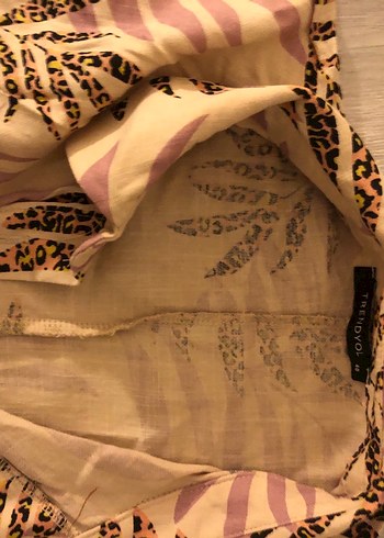 Desenli Bohem Şortlu Tulum - Görsel 2