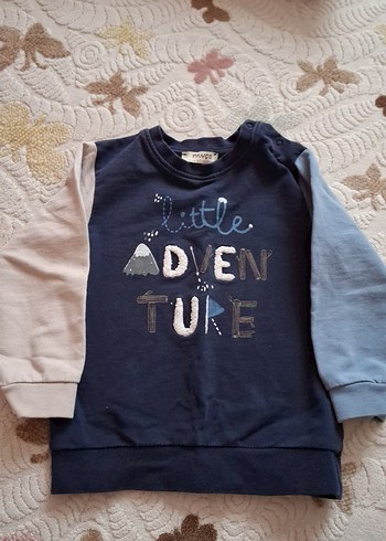 Erkek Çocuk Renkli Pamuklu Sweatshirt