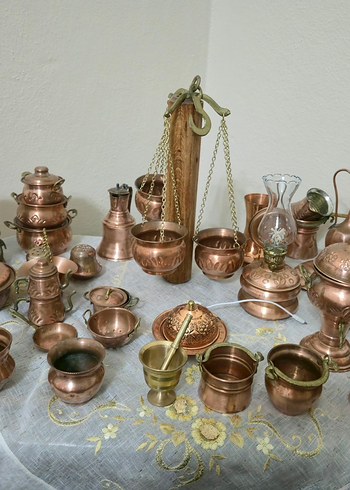 Minyatur Bakır Renkli Objeler - Görsel 2