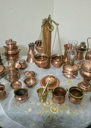 Minyatur Bakır Renkli Objeler - Görsel 3