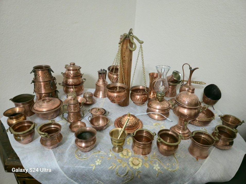 Minyatur Bakır Renkli Objeler - Görsel 2