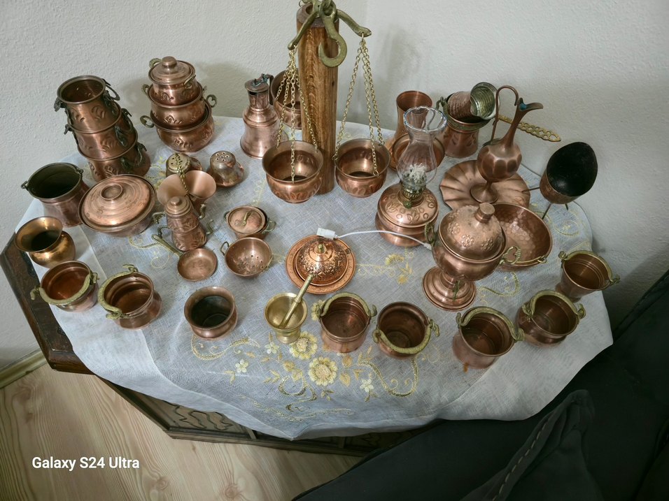 Minyatur Bakır Renkli Objeler - Görsel 5