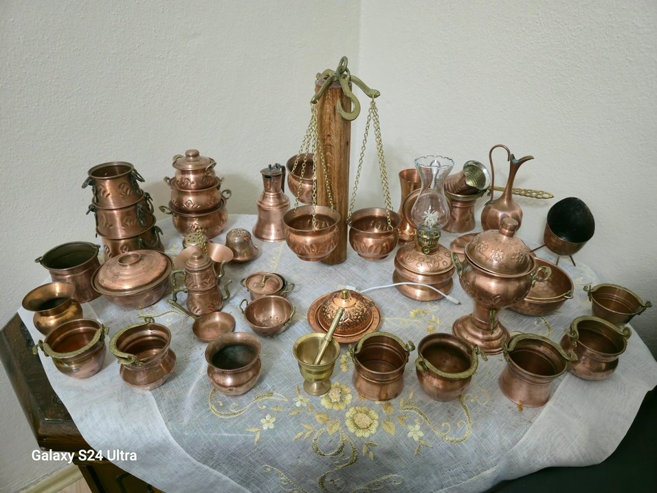 Minyatur Bakır Renkli Objeler - Görsel 3