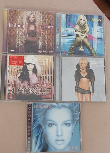 Britney Spears 5 cd 