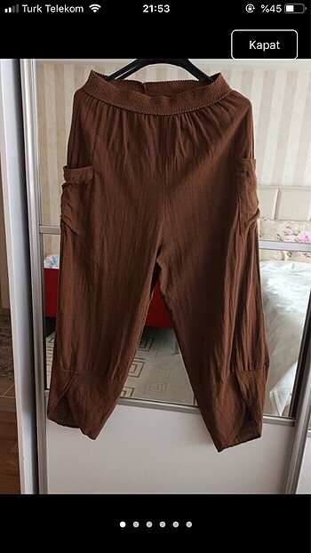 Keten salaş yeni sezon pantalon