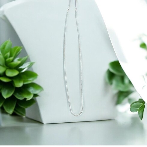 ÇELİK SILVER İTALYAN ZİNCİR KOLYE