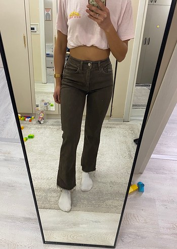 Zara Kahverengi Pantolon