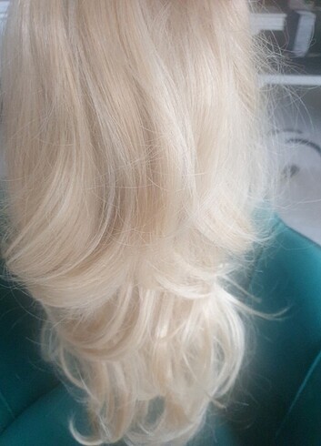 Diğer #Peruk #Sari #blonde #peruk #postis #saç #sac #tokalisac #tokali