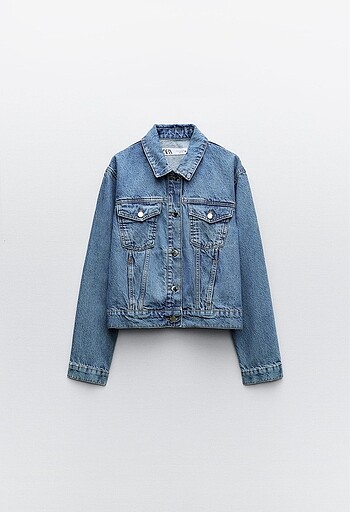 Zara denim ceket (etiketli)