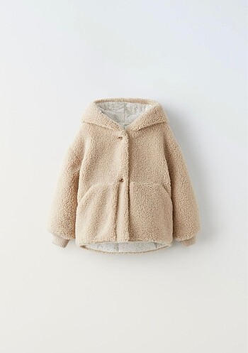 zara bebek peluş mont