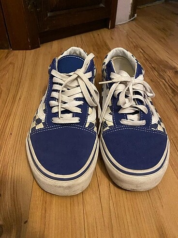 Vans Vans Old Skool Blue Checkerboard