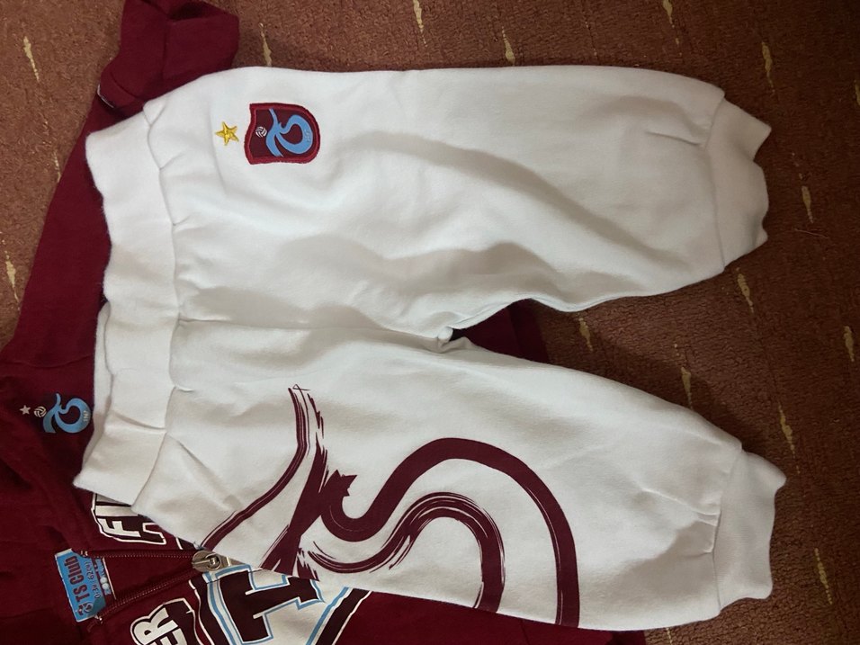 Bordo Kapüşonlu Fermuarlı Erkek Sweatshirt - Görsel 4