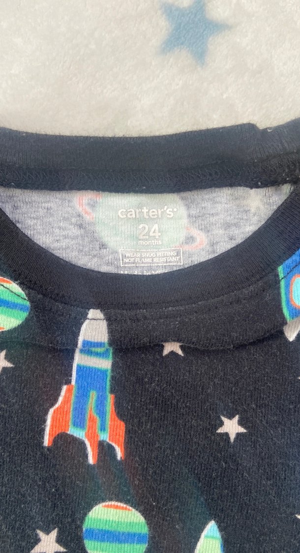 Erkek Çocuk Koyu Mavi Kısa Kollu Tişört - Görsel 3