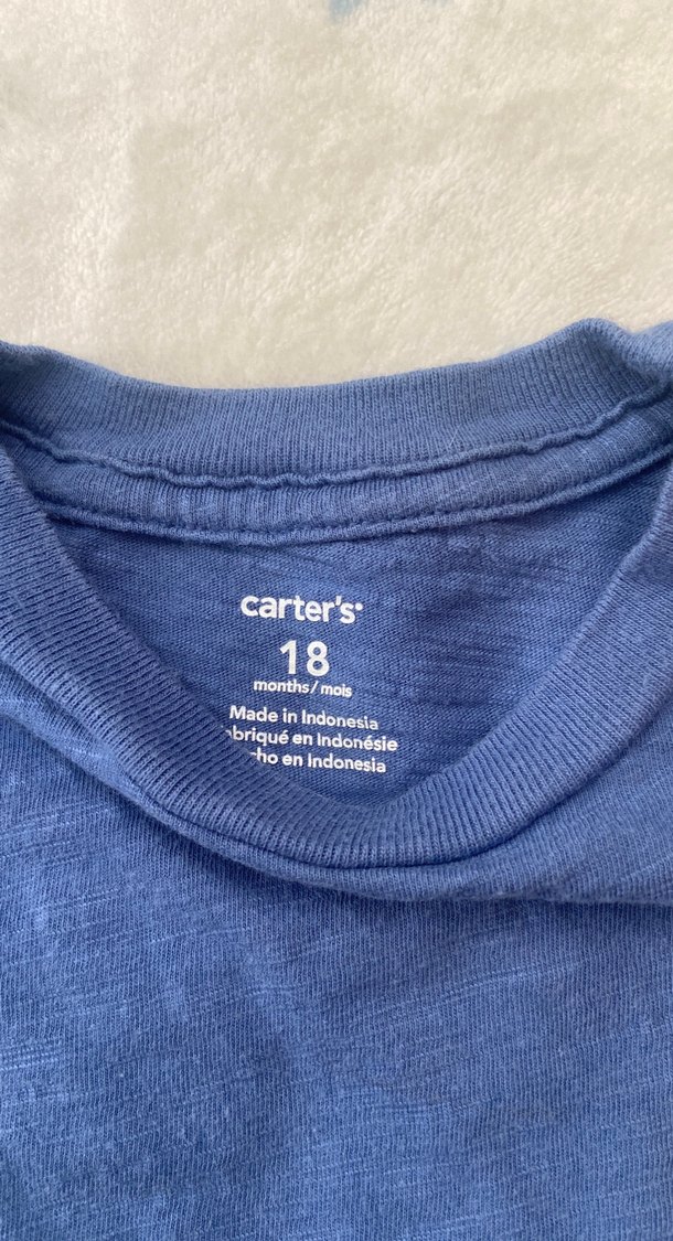 Erkek Çocuk Koyu Mavi Kısa Kollu Tişört - Görsel 5