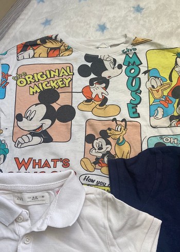 Beyaz Düğmeli Erkek Çocuk Kısa Kollu Polo Tişört - Görsel 6