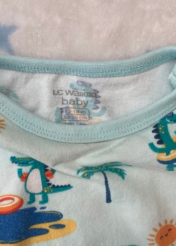 Çizgili ve Desenli Kısa Kollu Bebek Tulumları - Görsel 7