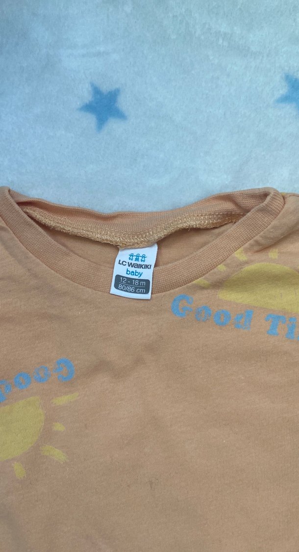 Bebek Pastel Kısa Kollu Takım - Görsel 3