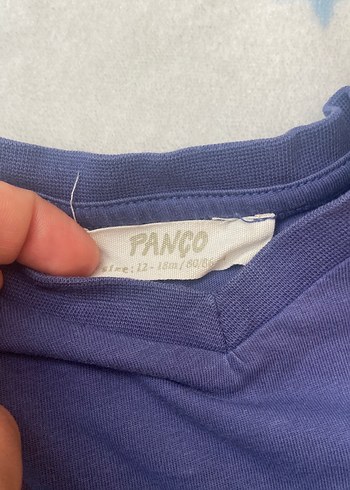 Lacivert Desenli Erkek Çocuk Denim Polo Tişört - Görsel 5