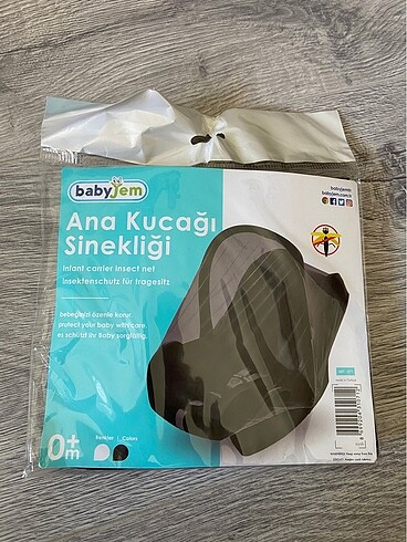 Bebek küveti filesi ve ana kucağı sinekliği - Görsel 4