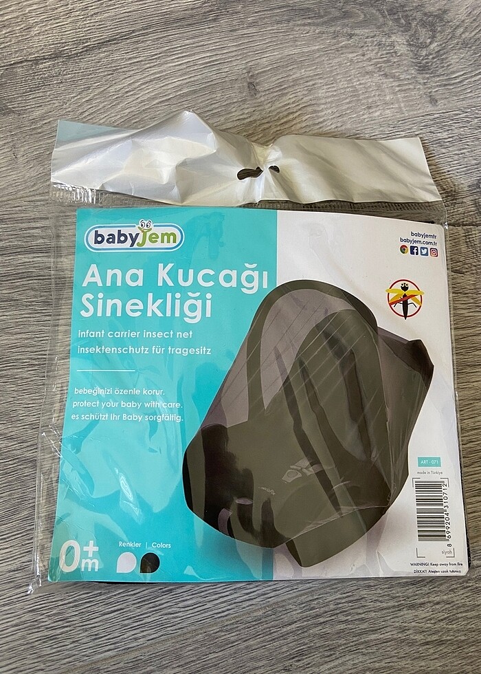 Bebek küveti filesi ve ana kucağı sinekliği - Görsel 4