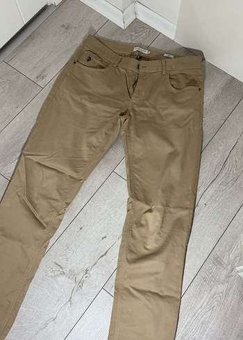 Bej Erkek Regular Fit Pantolon - Görsel 3