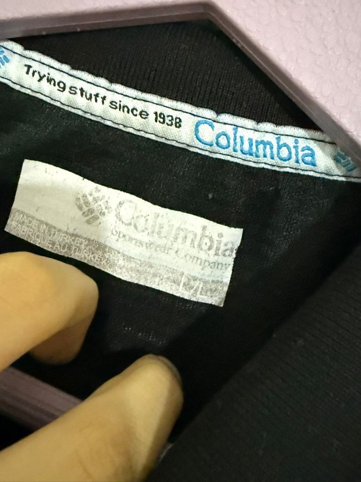 Columbia Siyah Kısa Kollu Tişört - Görsel 4