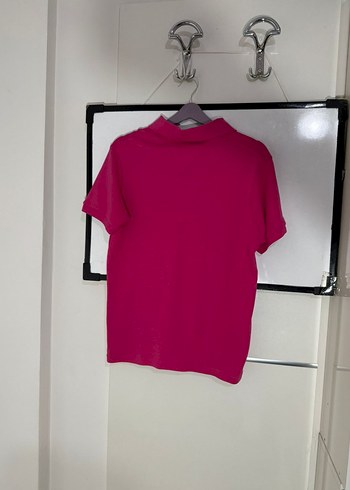 Erkek Pembe Polo Yaka Tommy Hilfiger Tişört - Görsel 9