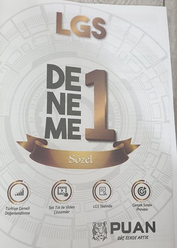 8. Sınıf LGS Deneme ve Çıkmış Sorular Seti - Görsel 6