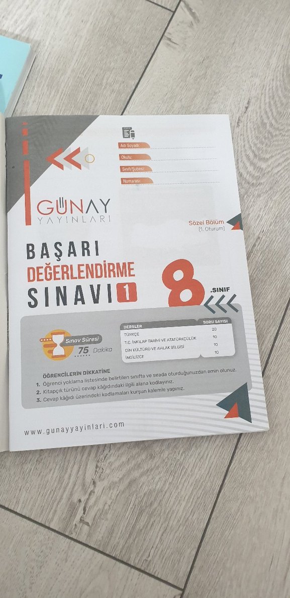 8. Sınıf LGS Deneme ve Çıkmış Sorular Seti - Görsel 3