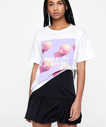 Pull and bear kadın tişört