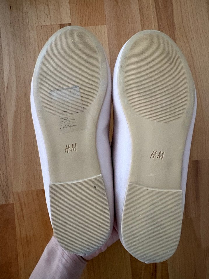 Kız Çocuk Beyaz Fiyonk Detaylı Babet - Görsel 2