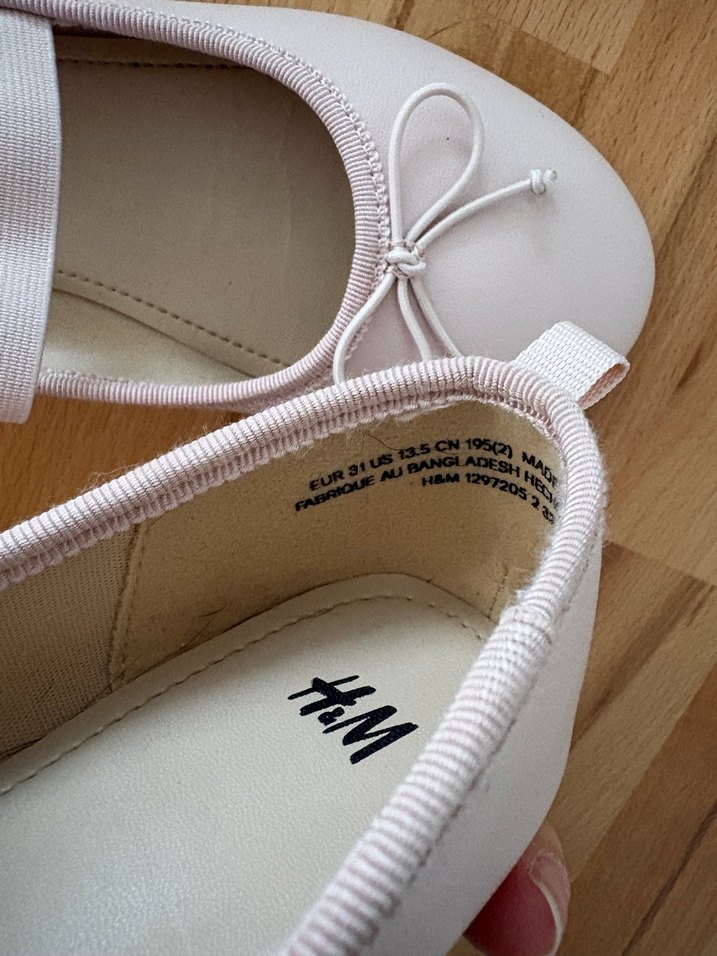 Kız Çocuk Beyaz Fiyonk Detaylı Babet - Görsel 3