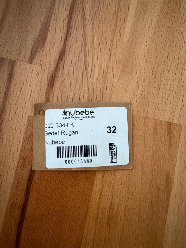 Kız Çocuk Beyaz Fiyonk Detaylı Babet Ayakkabı - Görsel 3