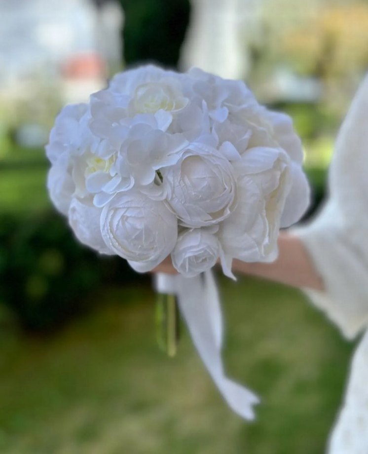 özel tasarım gelin çiçek - Görsel 2