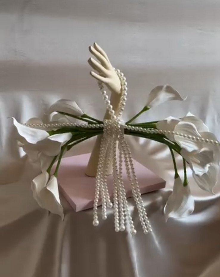 özel tasarım gelin çiçek - Görsel 2