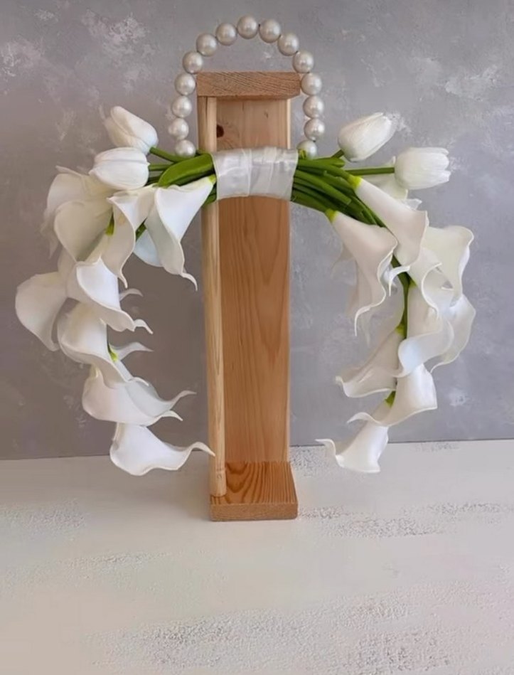 özel tasarım gelin çiçek - Görsel 2